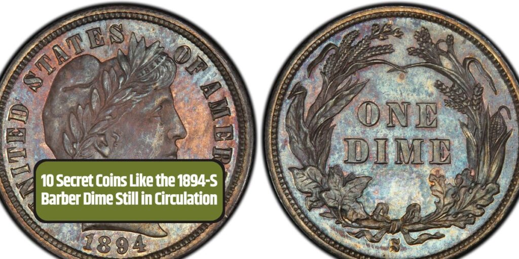 10 Secret Coins Like the 1894-S Barber Dime Still in Circulation