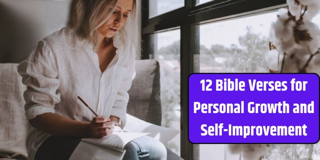 12 Bible Verses for Personal Growth and Self-Improvement