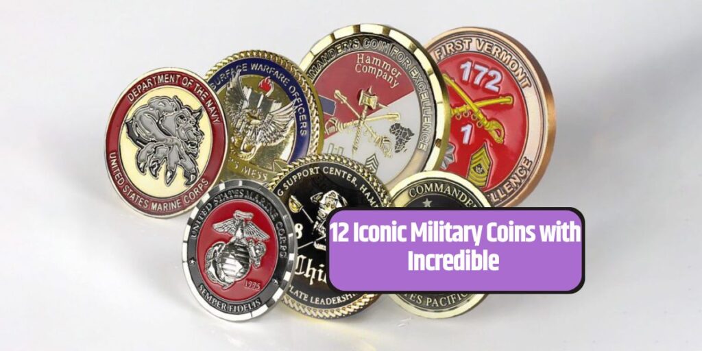 12 Iconic Military Coins with Incredible