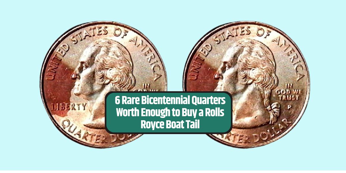 6 Rare Bicentennial Quarters Worth Enough to Buy a Rolls Royce Boat Tail