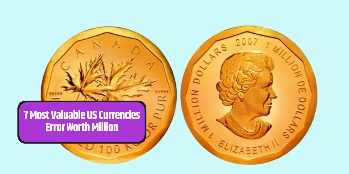 7 Most Valuable US Currencies Error Worth Million