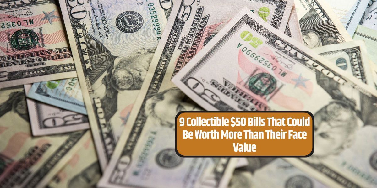 9 Collectible $50 Bills That Could Be Worth More Than Their Face Value