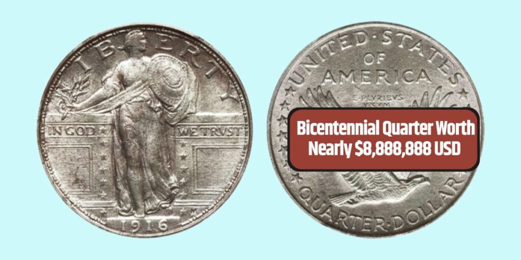 Bicentennial Quarter Worth Nearly $8,888,888 USD