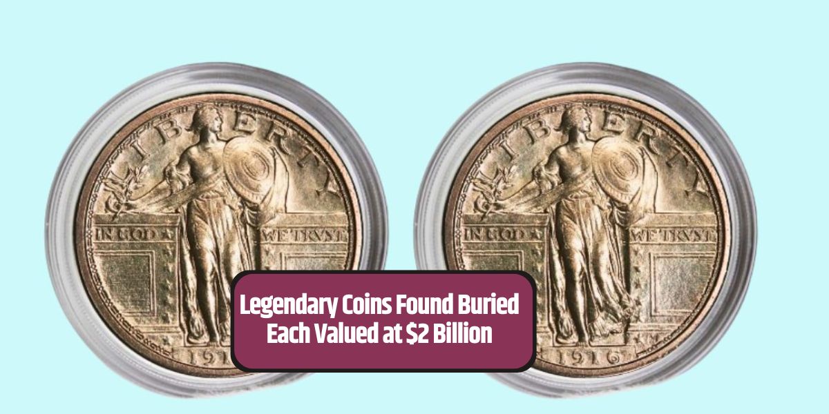 Legendary Coins Found Buried Each Valued at $2 Billion