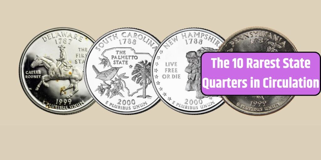 The 10 Rarest State Quarters in Circulation