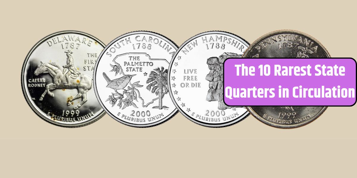 The 10 Rarest State Quarters in Circulation