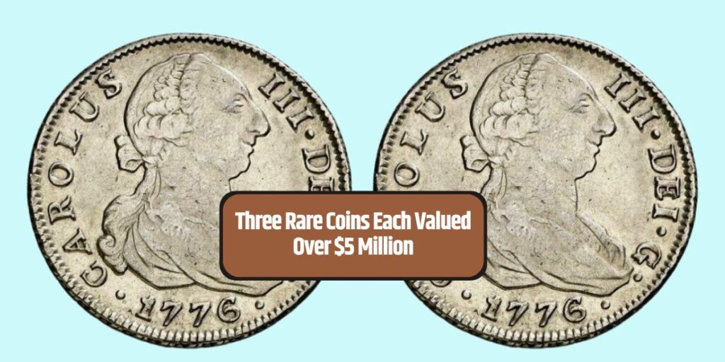 Three Rare Coins Each Valued Over $5 Million (