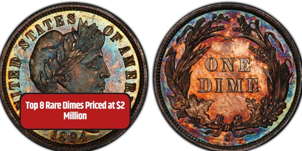 Top 8 Rare Dimes Priced at $2 Million